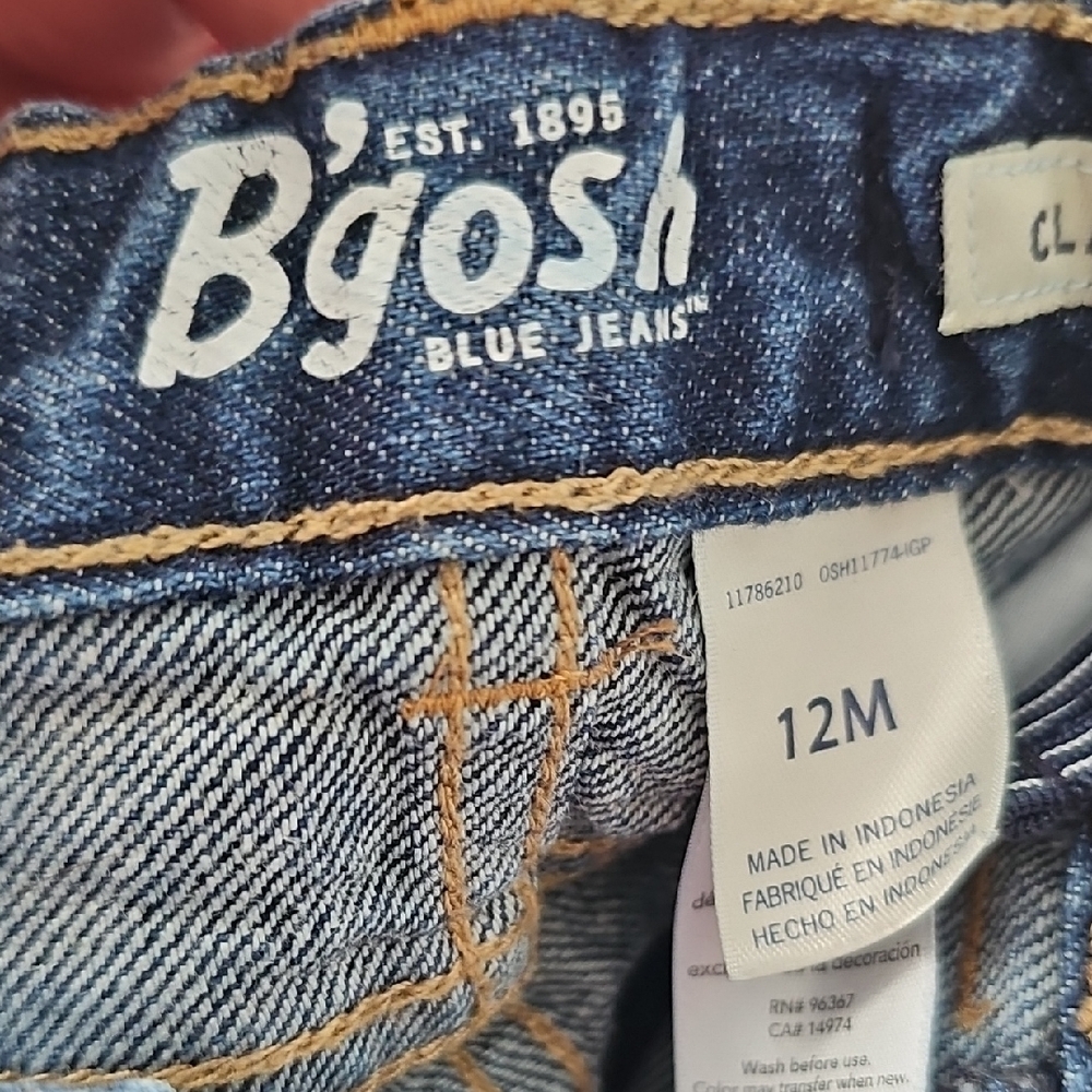 OshKosh B'gosh Blue Straight Fit Jeans - Picture 3 of 4